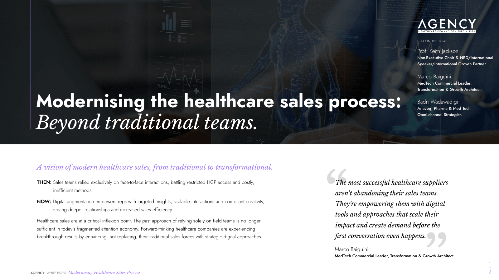 Modernising the HC Commercial Process