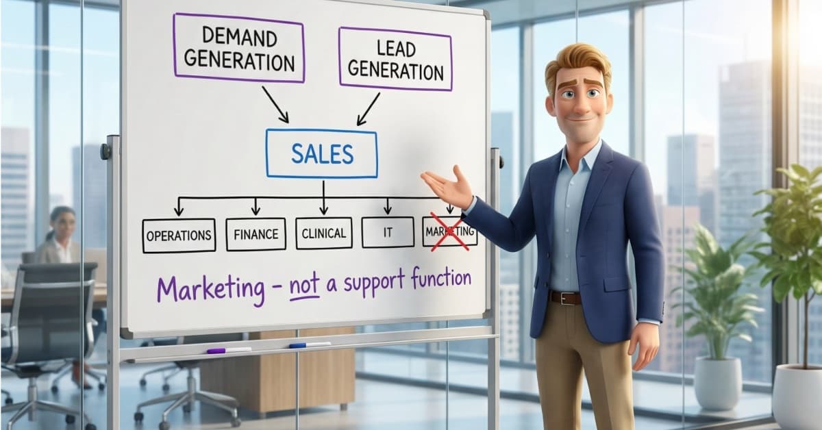 Marketing Is Not a Support Function