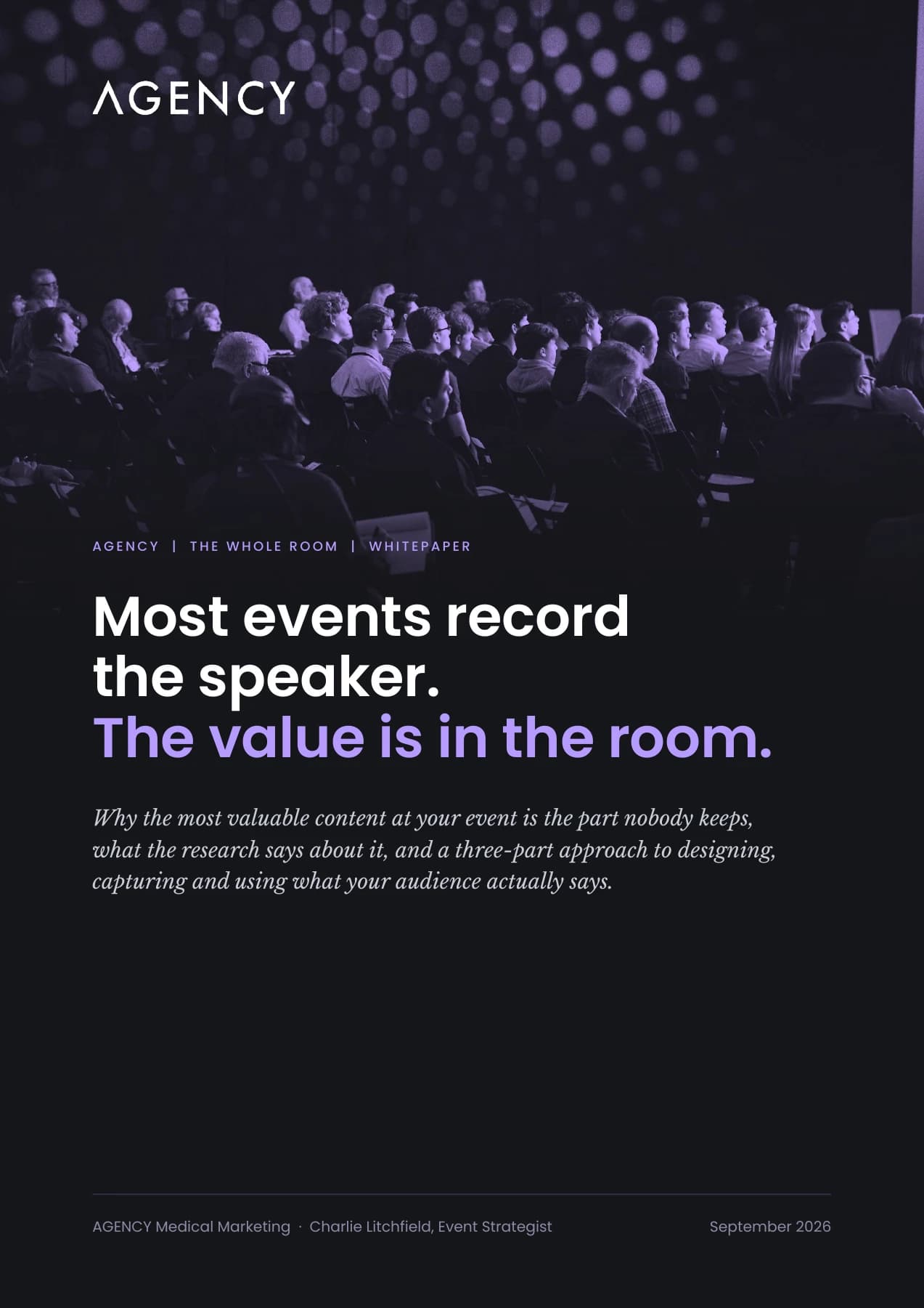 The Whole Room whitepaper cover