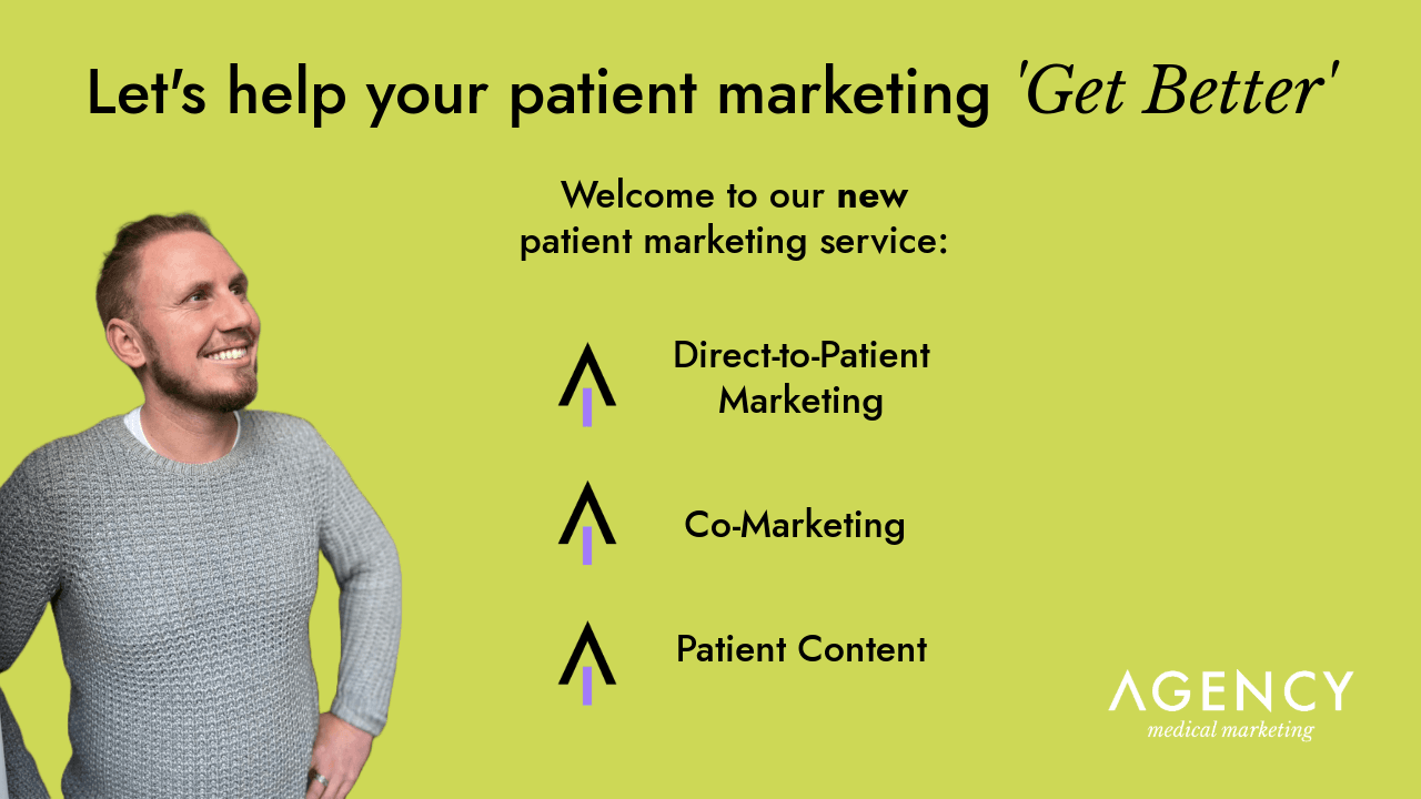 Patient marketing. Let's help your patient marketing get better