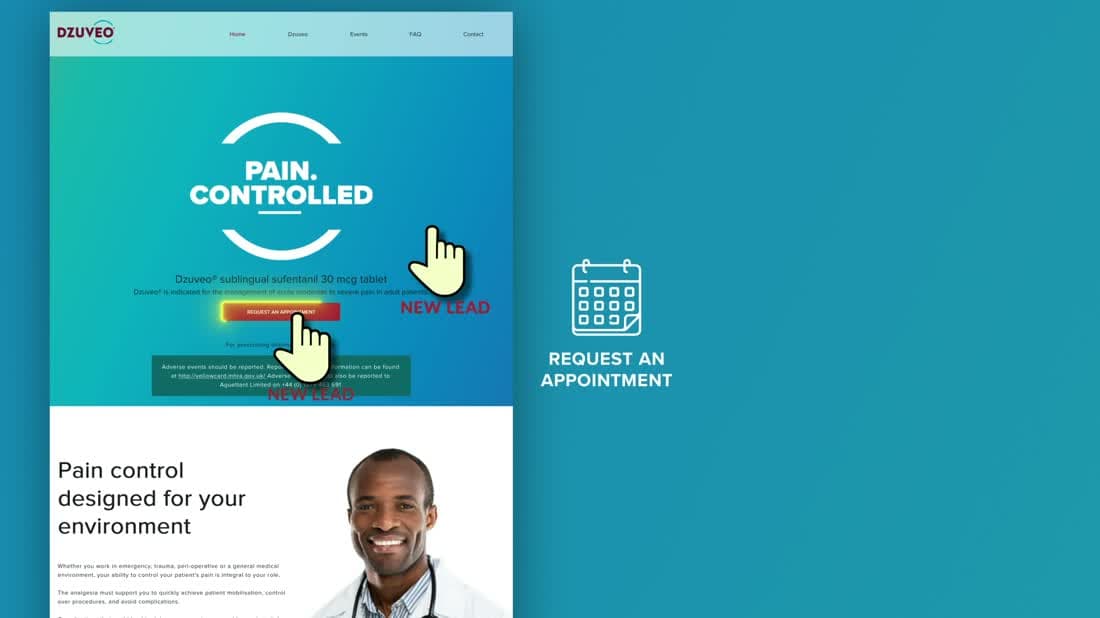 Pharmaceutical brand animation, Specialty pharma · UK