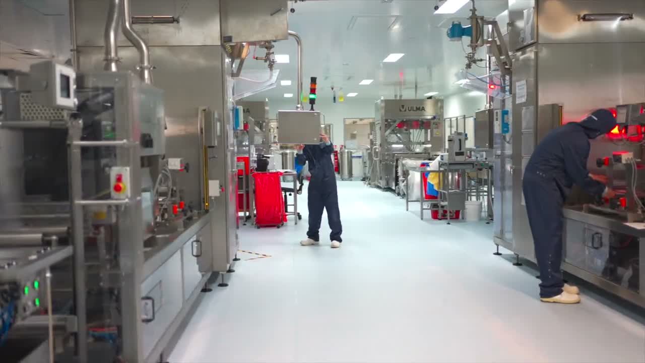 Pharmaceutical manufacturing brand film, Specialty pharma · Global